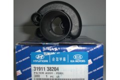 Фильтр топливный для HYUNDAI SANTA FE III (DM) 2.4 2012-2015, код двигателя G4KJ, V см3 2359, КВт141, Л.с.192, бензин, Hyundai-KIA 3191138204